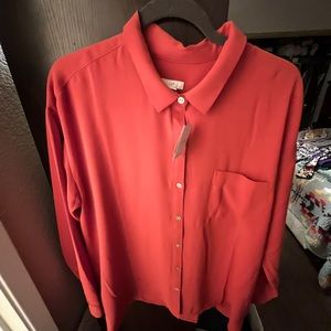 NWT Long Sleeve Blouse